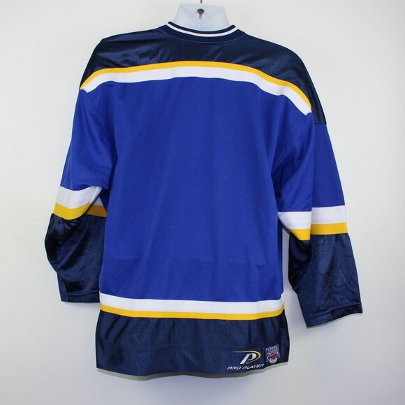 Vintage 90s Pro Player NHL Hockey St Louis Blues Jersey (M) - Picture 2 of 9